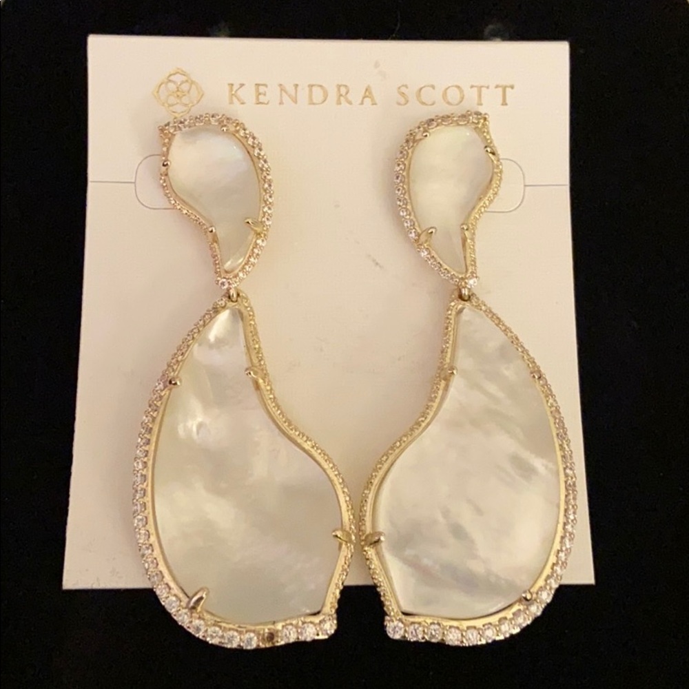 Kendra Scott Teddi Statement Earrings NWT